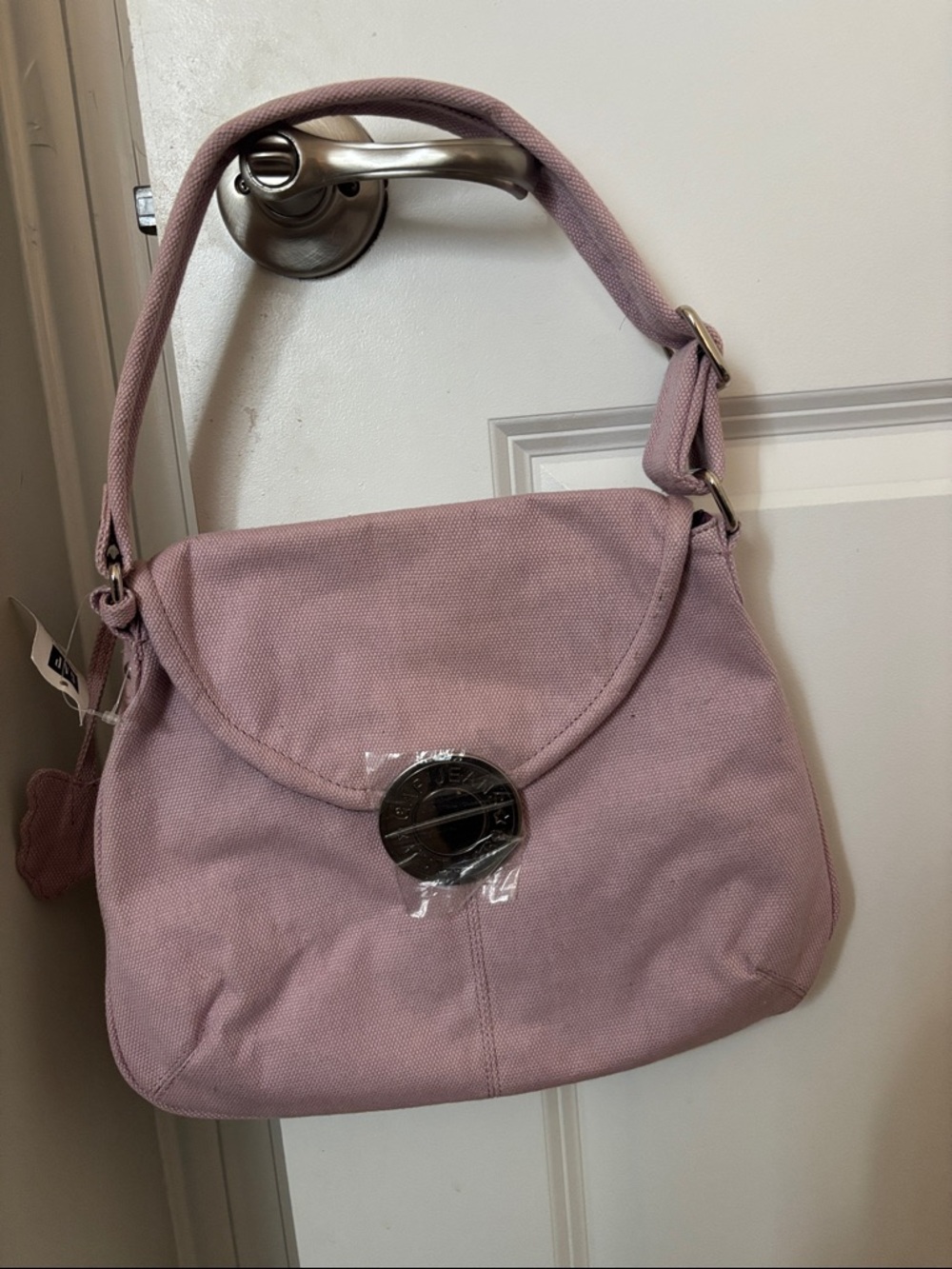 Gap Jean Y2K Dusty Pink Women’s Shoulder Bag - Stylish Everyday Carry